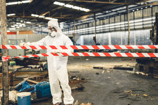 Professional Hoarding Cleanup technician working in Milligan, NE
